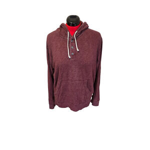 Lucky brand California burgundy men's hoodie, size large